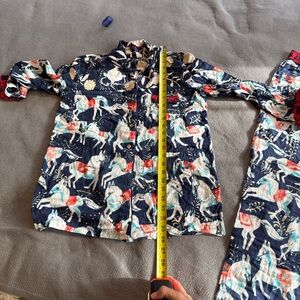 Anthropologie XS Cornelia O’Donovan Horse Pajama Set